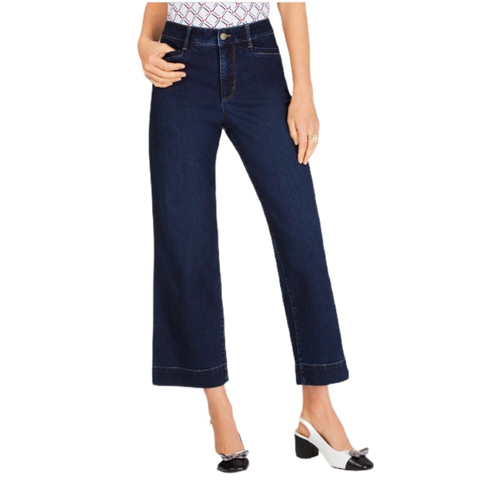 Charter Club Wide- Leg Cropped Tummy Slimming